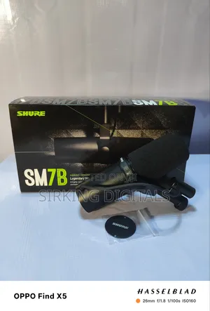 Shure Podcast Studio Sm7b Microphone - Sm7b Dynamic Microphone