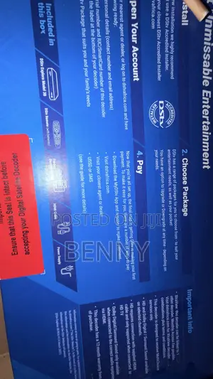 DSTV Explora Model 3b
