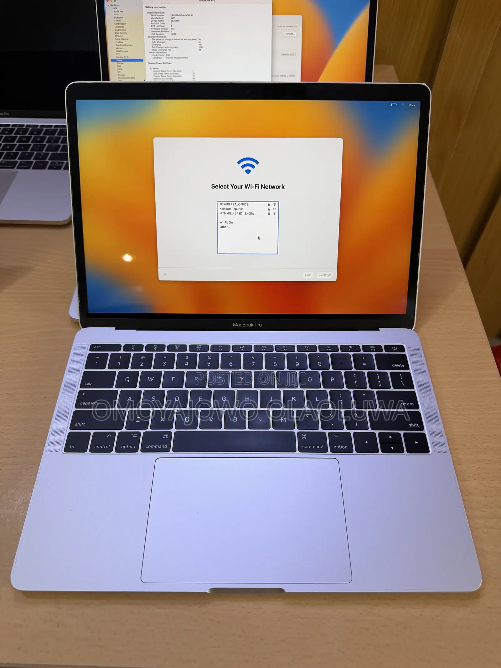 Laptop Apple MacBook Pro 2017 8GB Intel Core i5 SSD 256GB