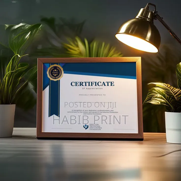Certificate Printing for Event