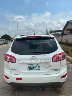 Hyundai Santa Fe Limited 2010 White