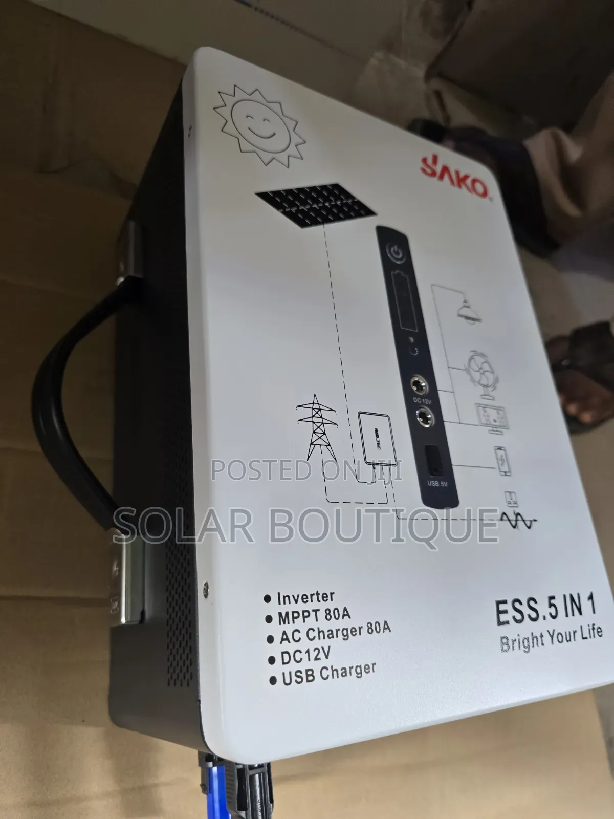 Ess 300w Sako Solar Generator