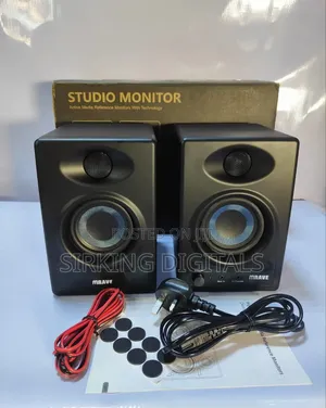 Mrave Inbuilt-Bluetooth Studio Monitor Speaker 50w 2way.
