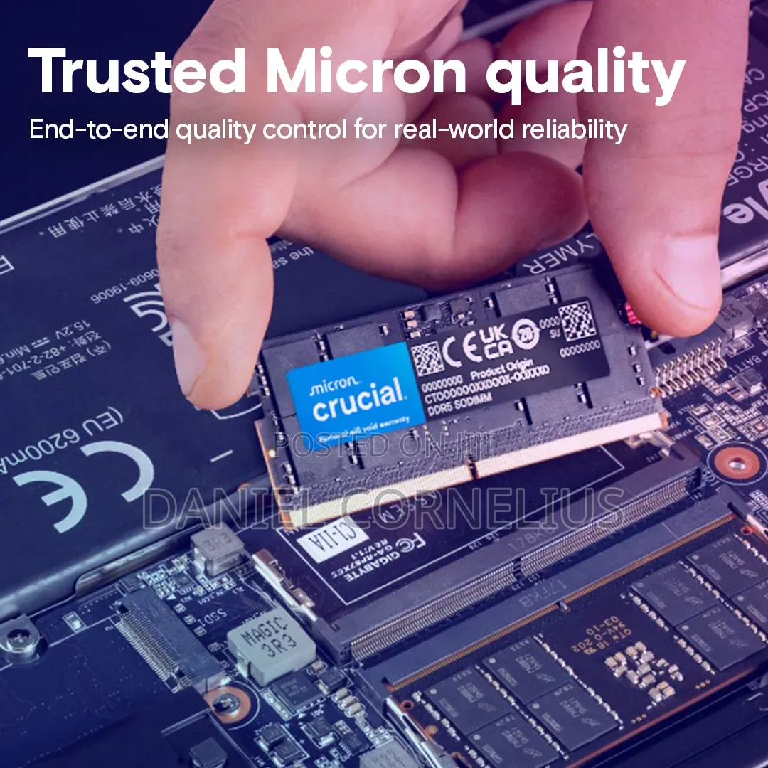 64gb (2×32gb) Ddr5 Laptop Ram