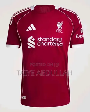 Liverpool 2025/2026 Jersey