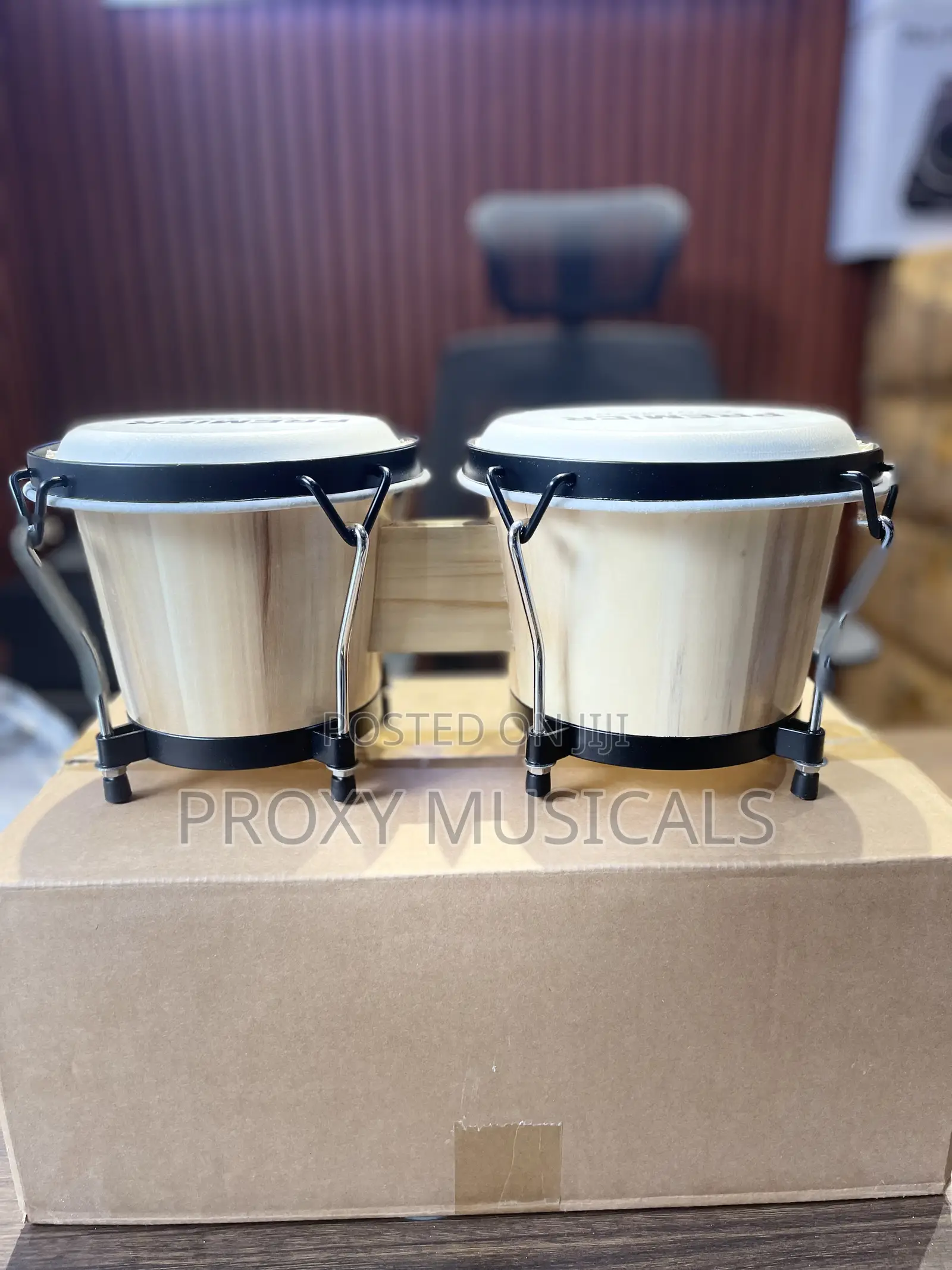 Premier Bongo Drum With Stand