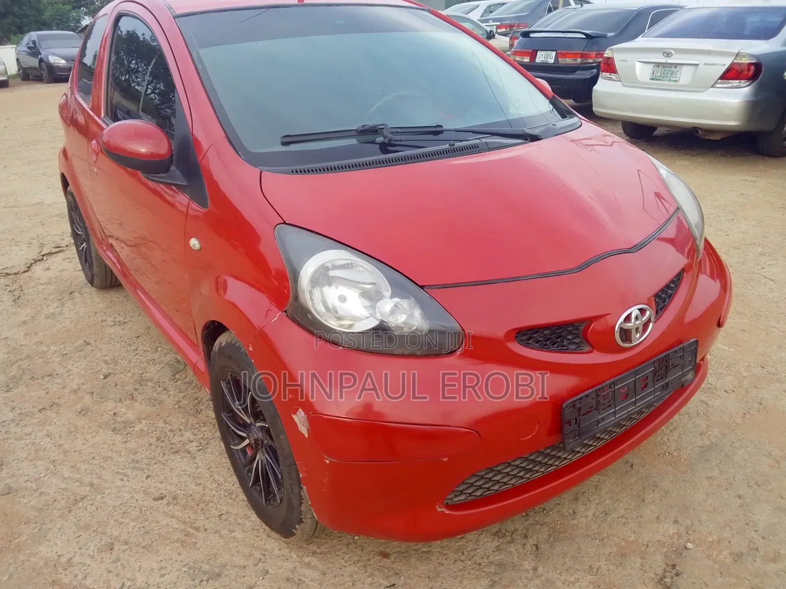 Toyota Yaris 2005 Red