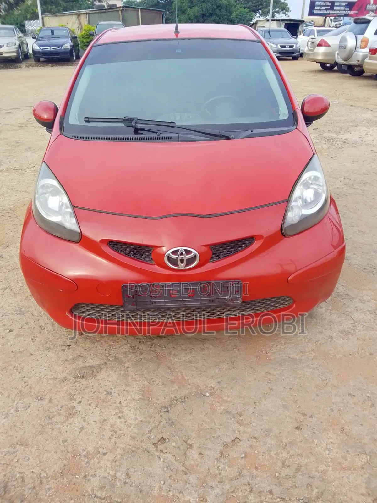 Toyota Yaris 2005 Red