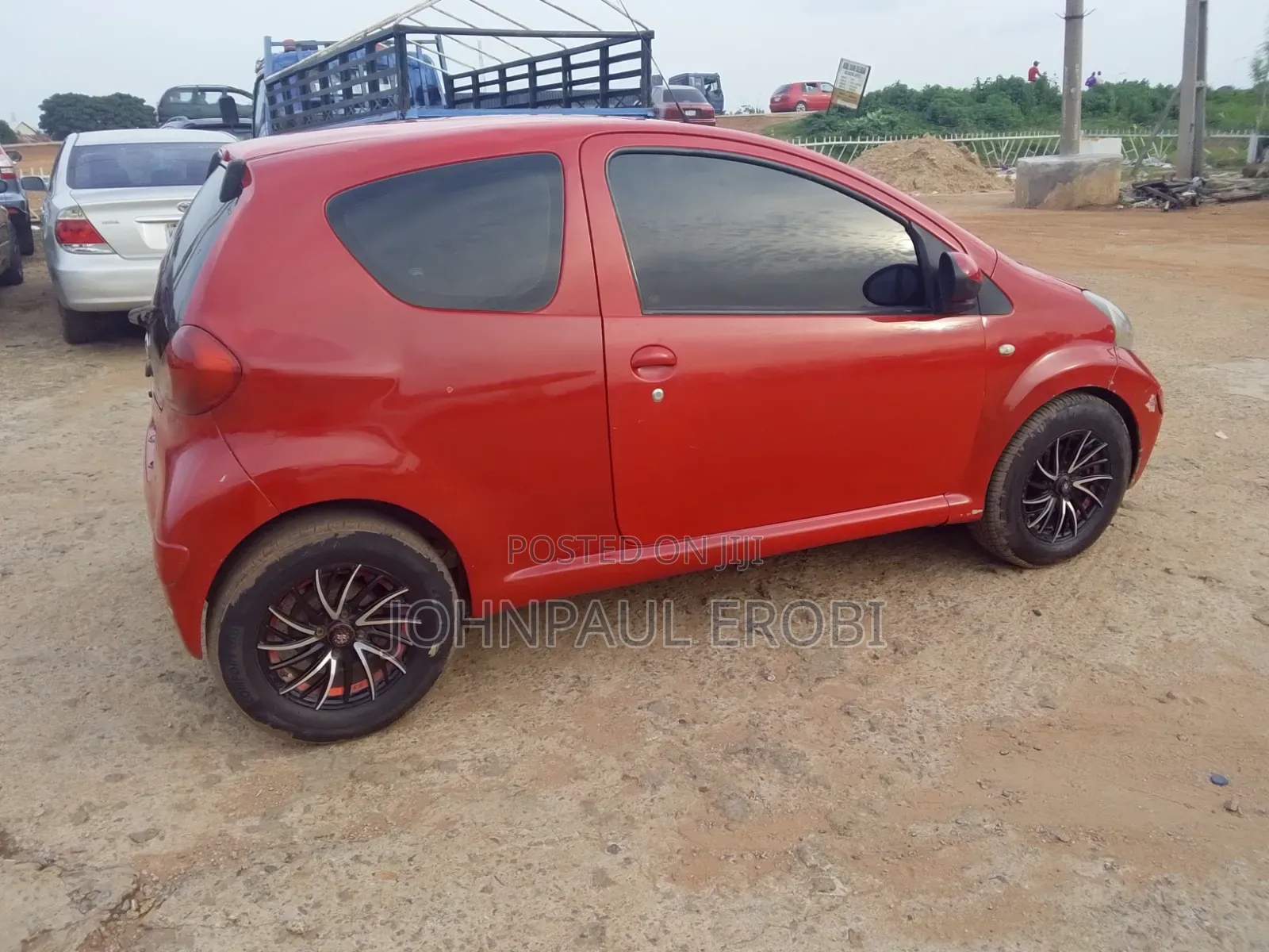 Toyota Yaris 2005 Red