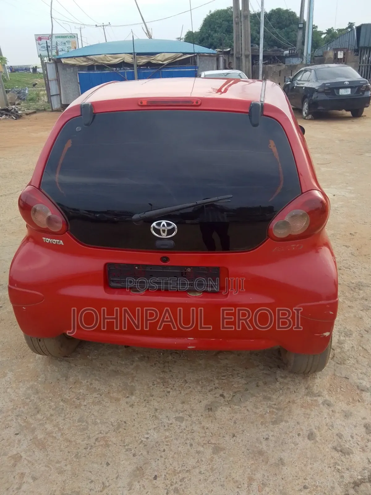 Toyota Yaris 2005 Red