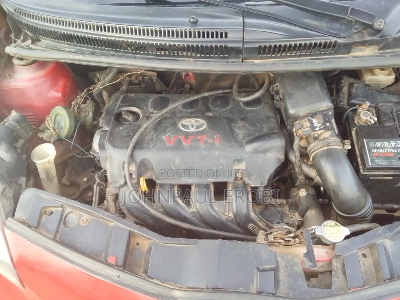 Toyota Yaris 2005 Red