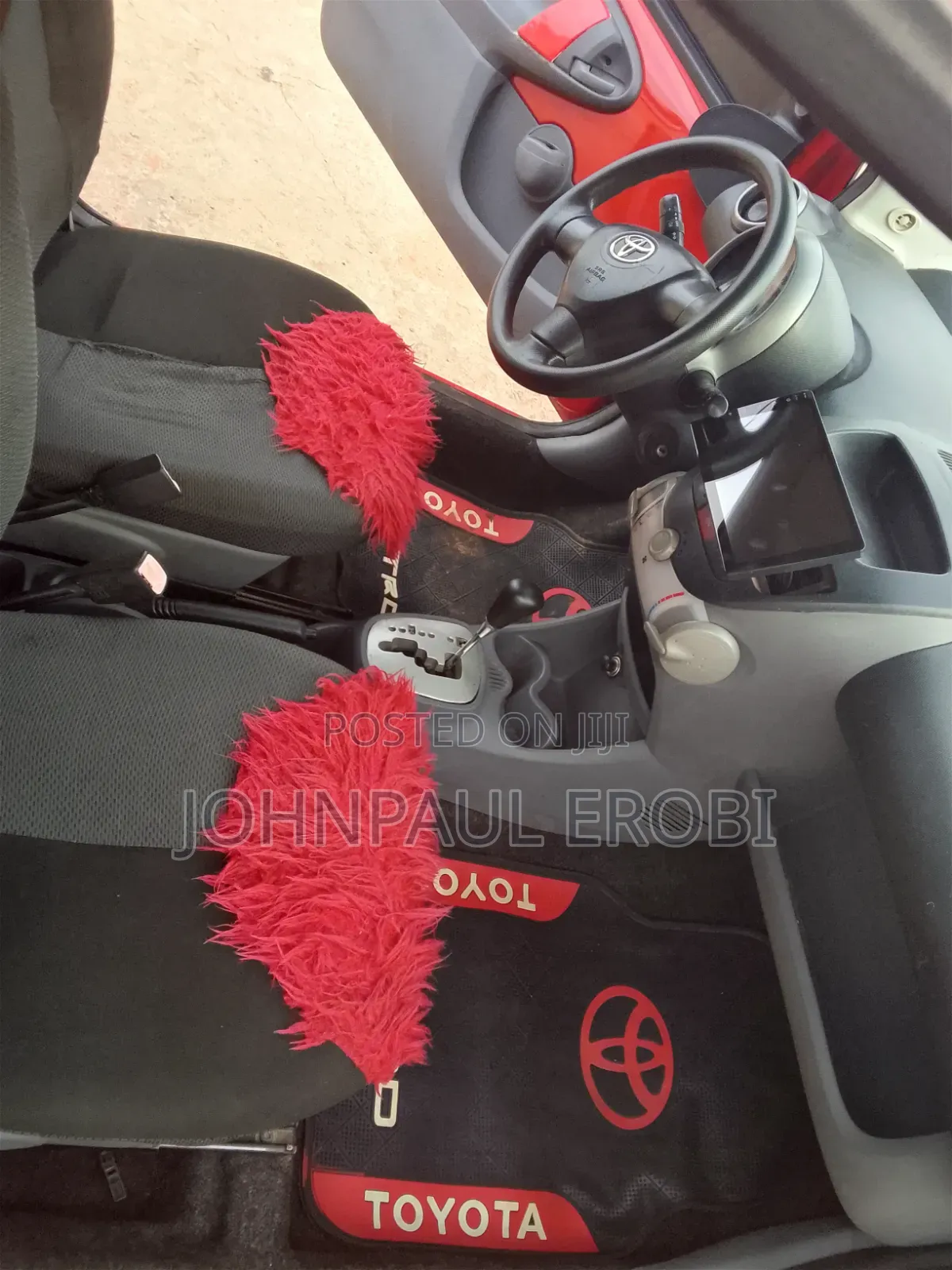 Toyota Yaris 2005 Red