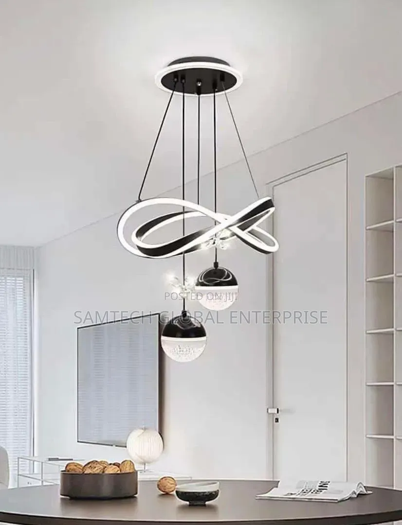 Infinity Orbit Led Pendant Chandelier – Modern Luxury Statement Light