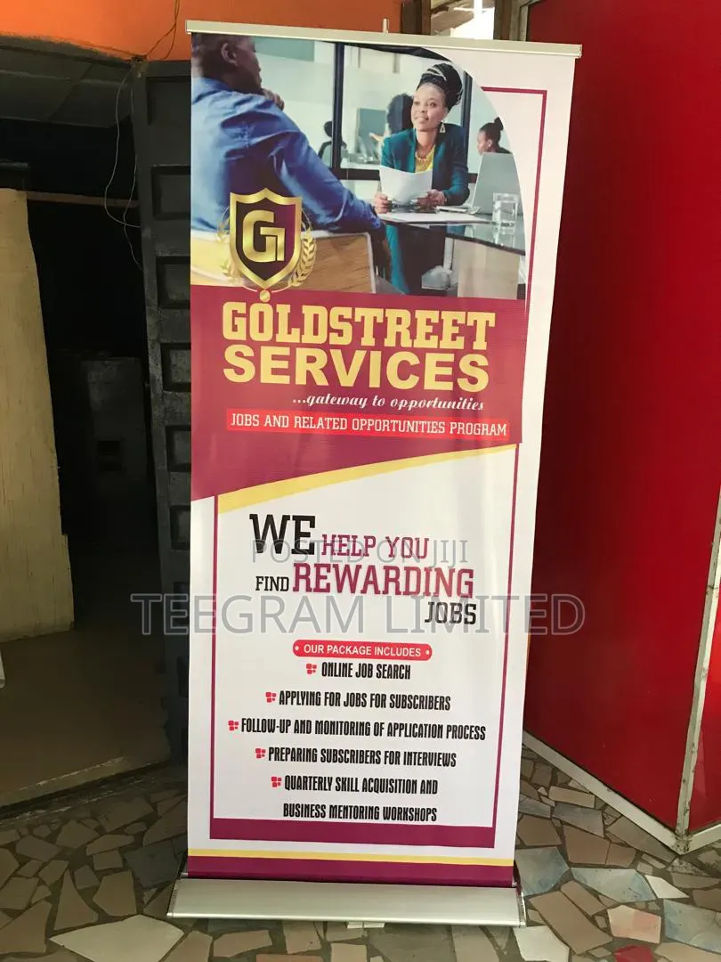 Large Format Printing | Stickers | Roll-Up Banners