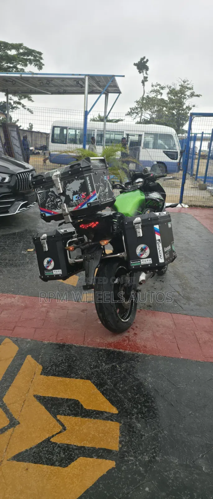 Kawasaki Versys 650 2017 Green