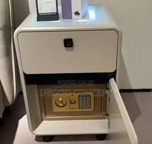 Modern Smart Bedside Safe