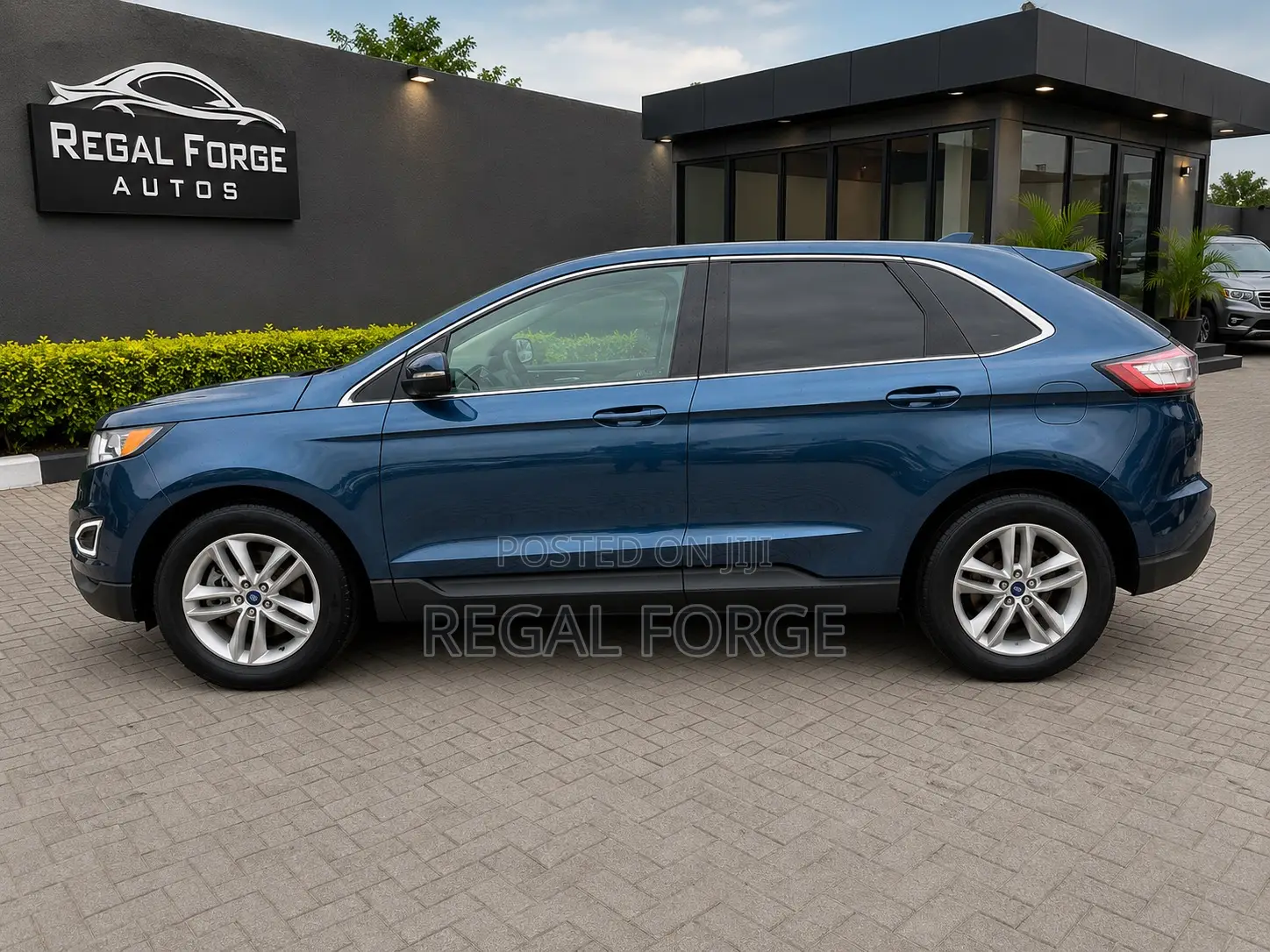 Ford Edge SEL AWD 2018 Blue