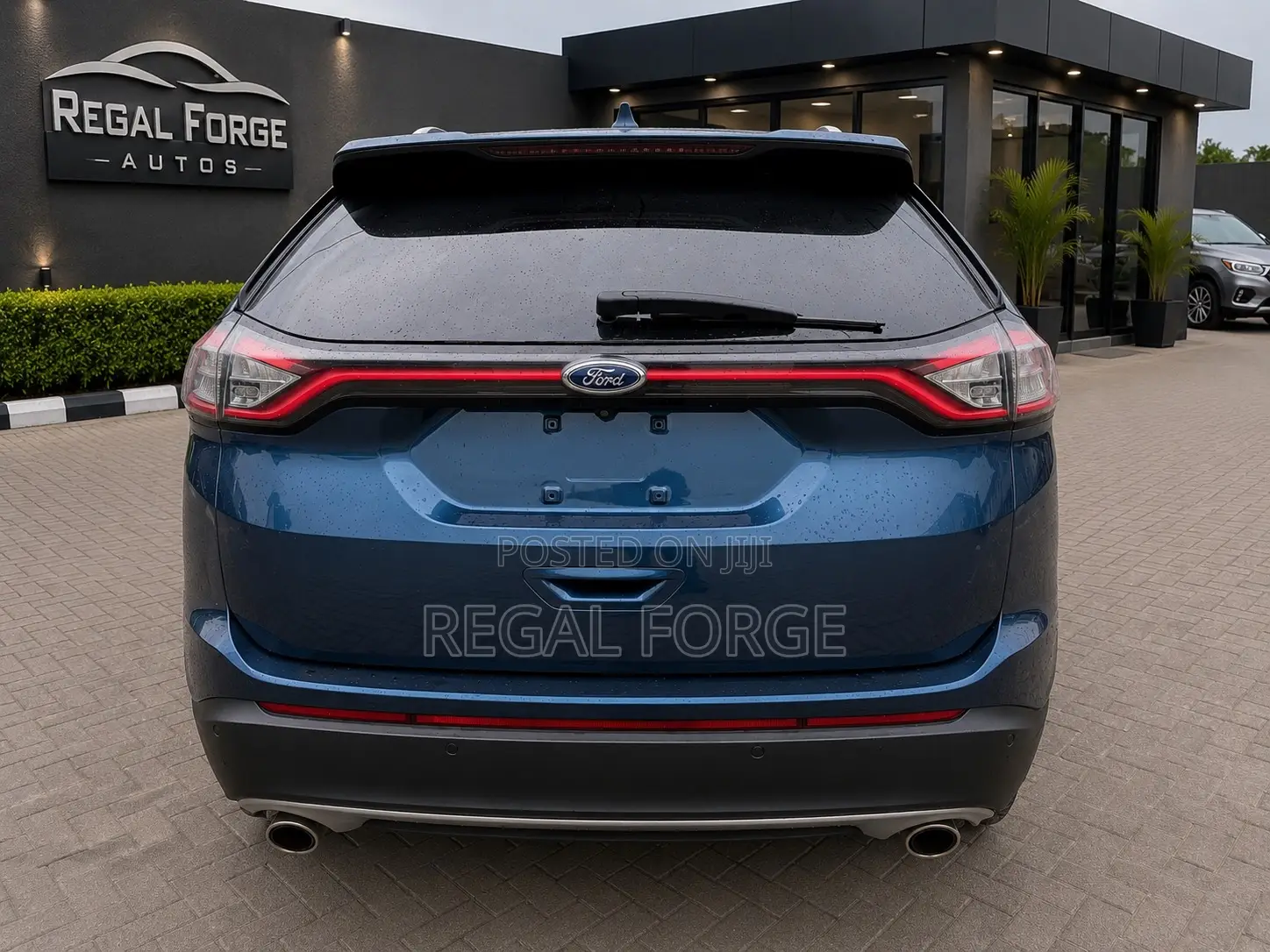 Ford Edge SEL AWD 2018 Blue