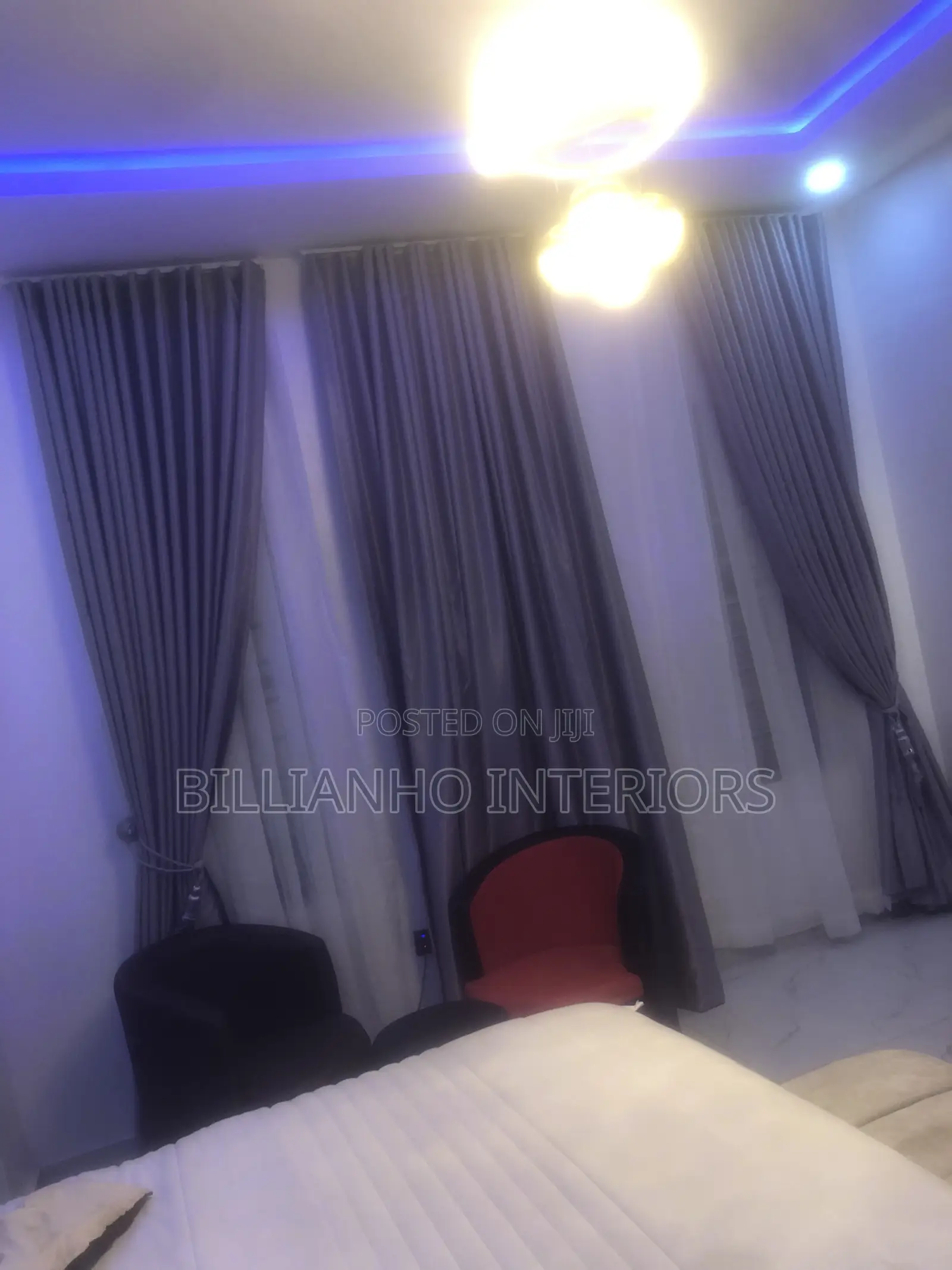 Shiny Gray Turkish Curtains