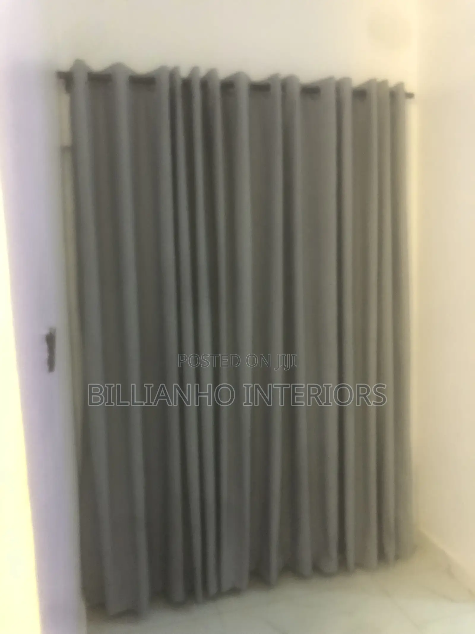 Shiny Gray Turkish Curtains