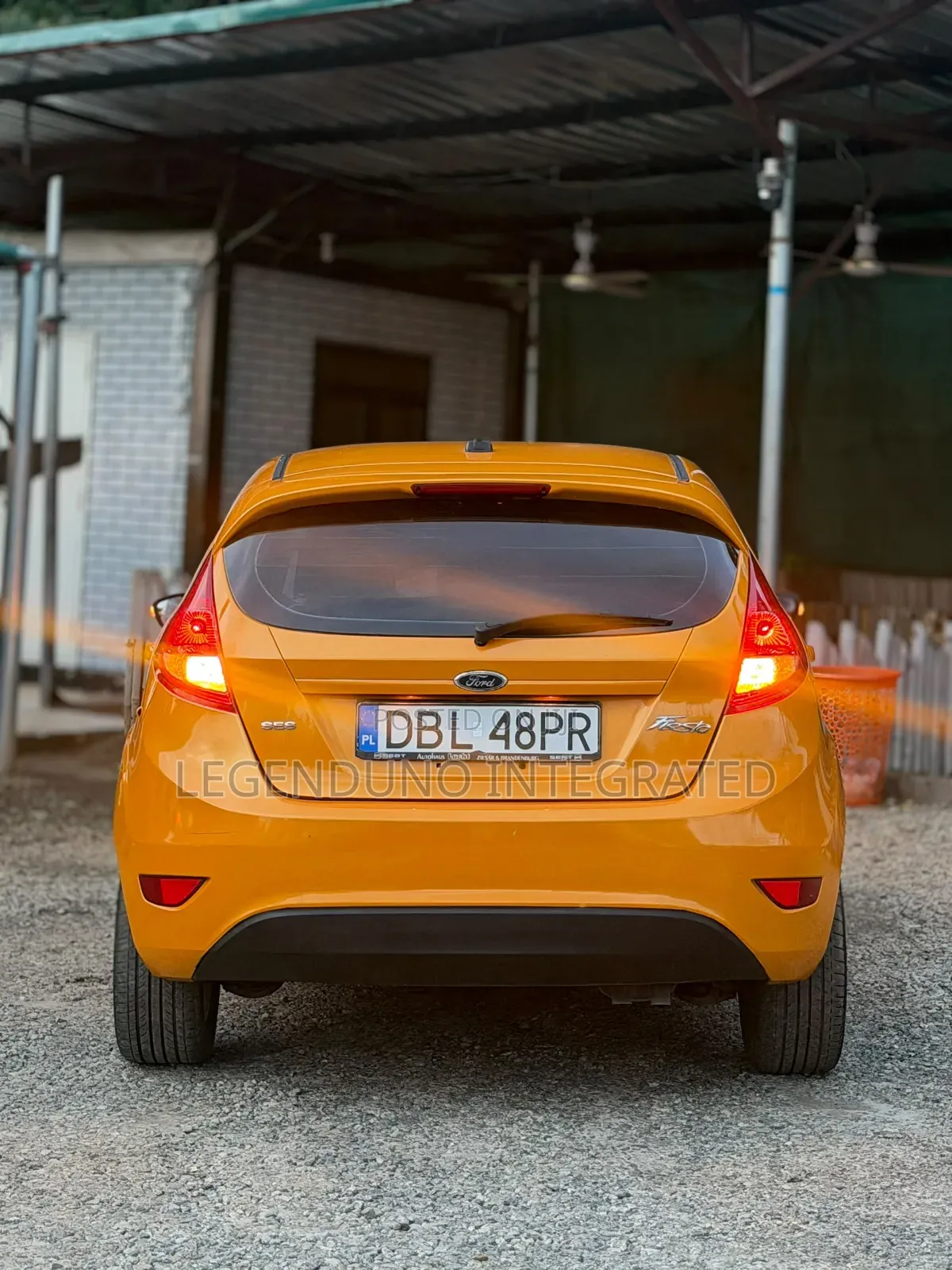 Ford Fiesta 2011 Burgundy