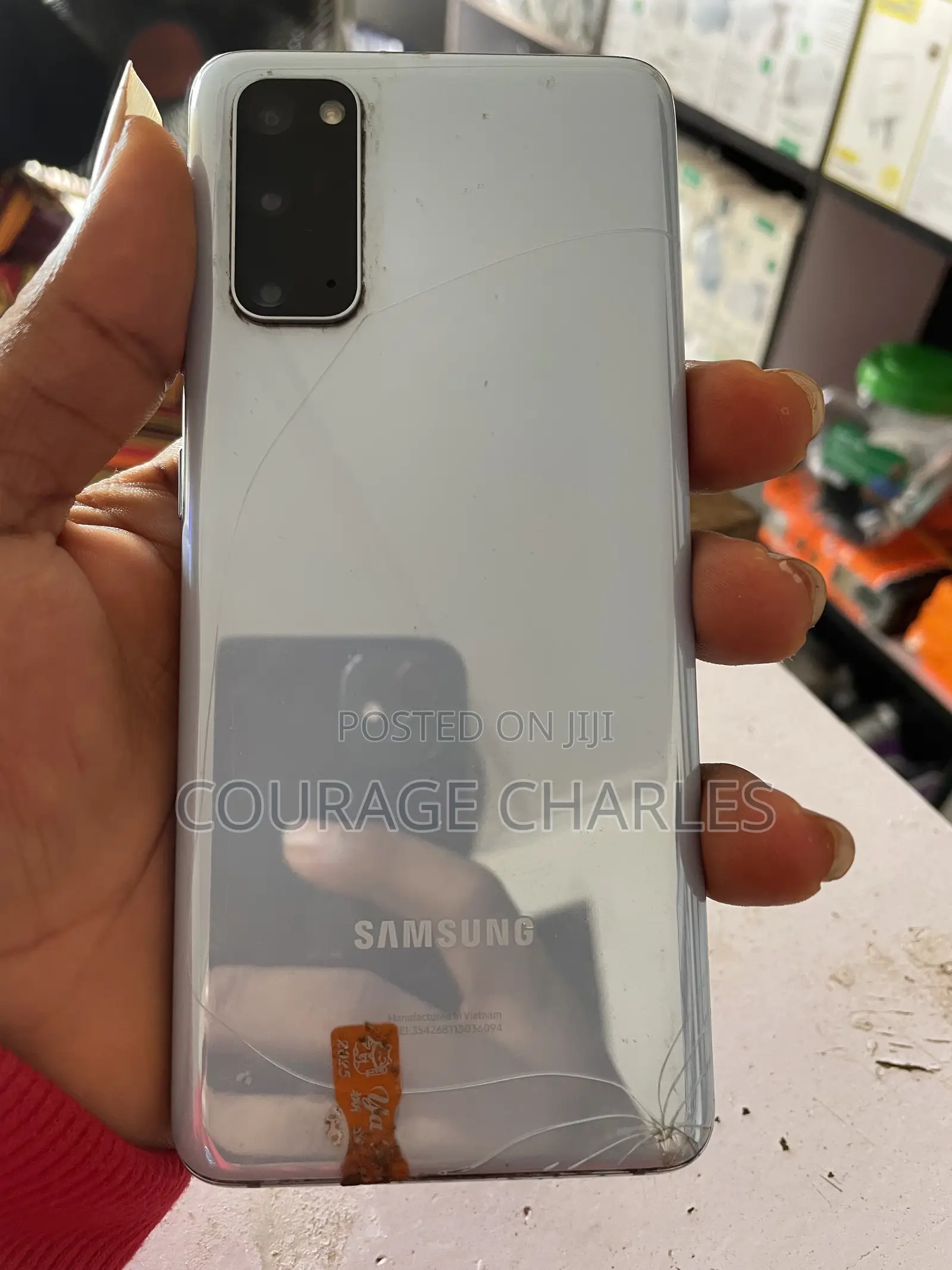 Samsung Galaxy S20 5G Uw 128 GB White