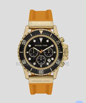 Micheal Kors Luxury Men Rubber Wristwatch – Stylish, Durable Classy