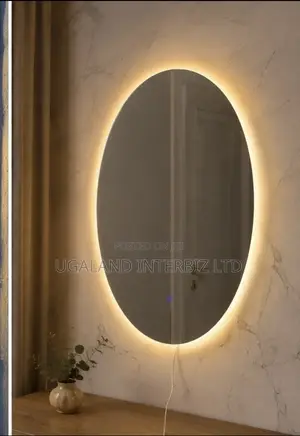 Smart Touch Oval Led Wall Mirror