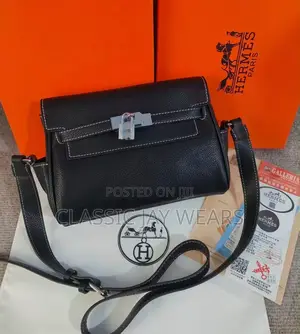 Luxury Hermes Side Bag With Lock