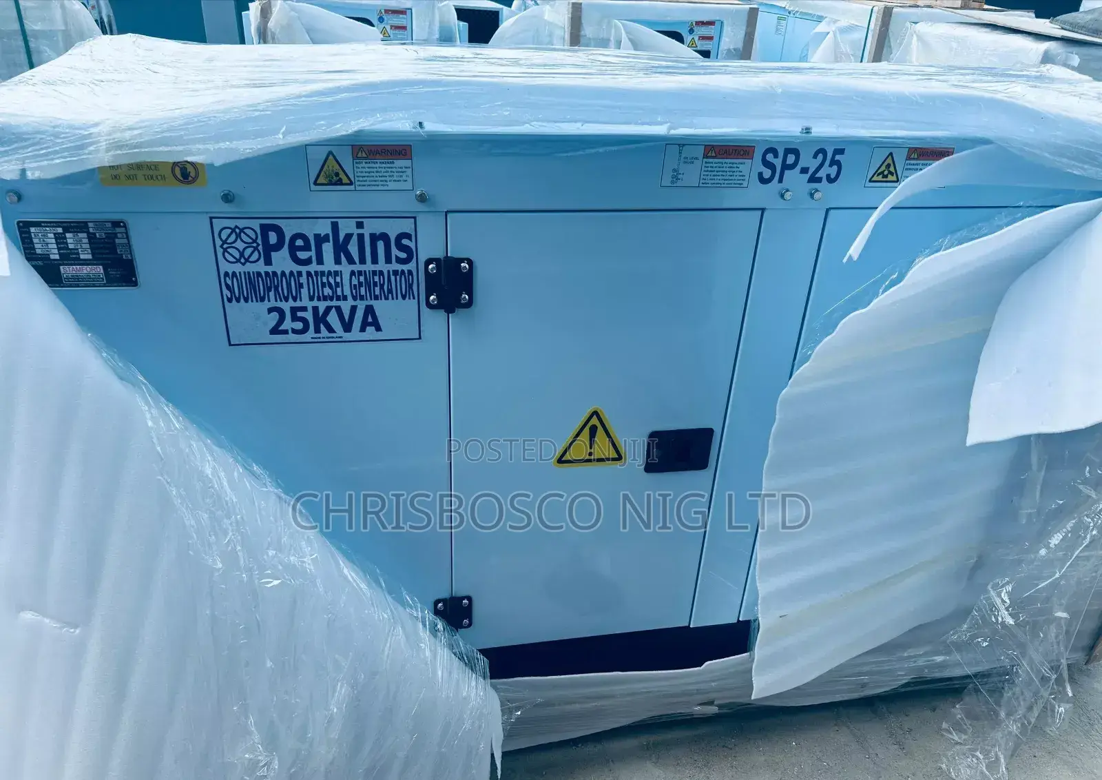 Perkins Soundproof Diesel Generator 25kva