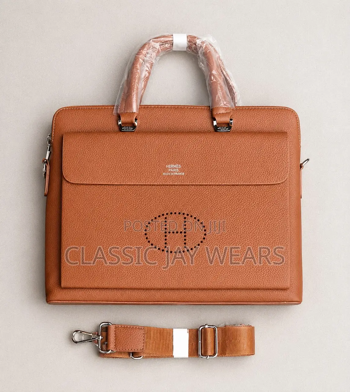 Hermes Laptop Bag in Two Colors