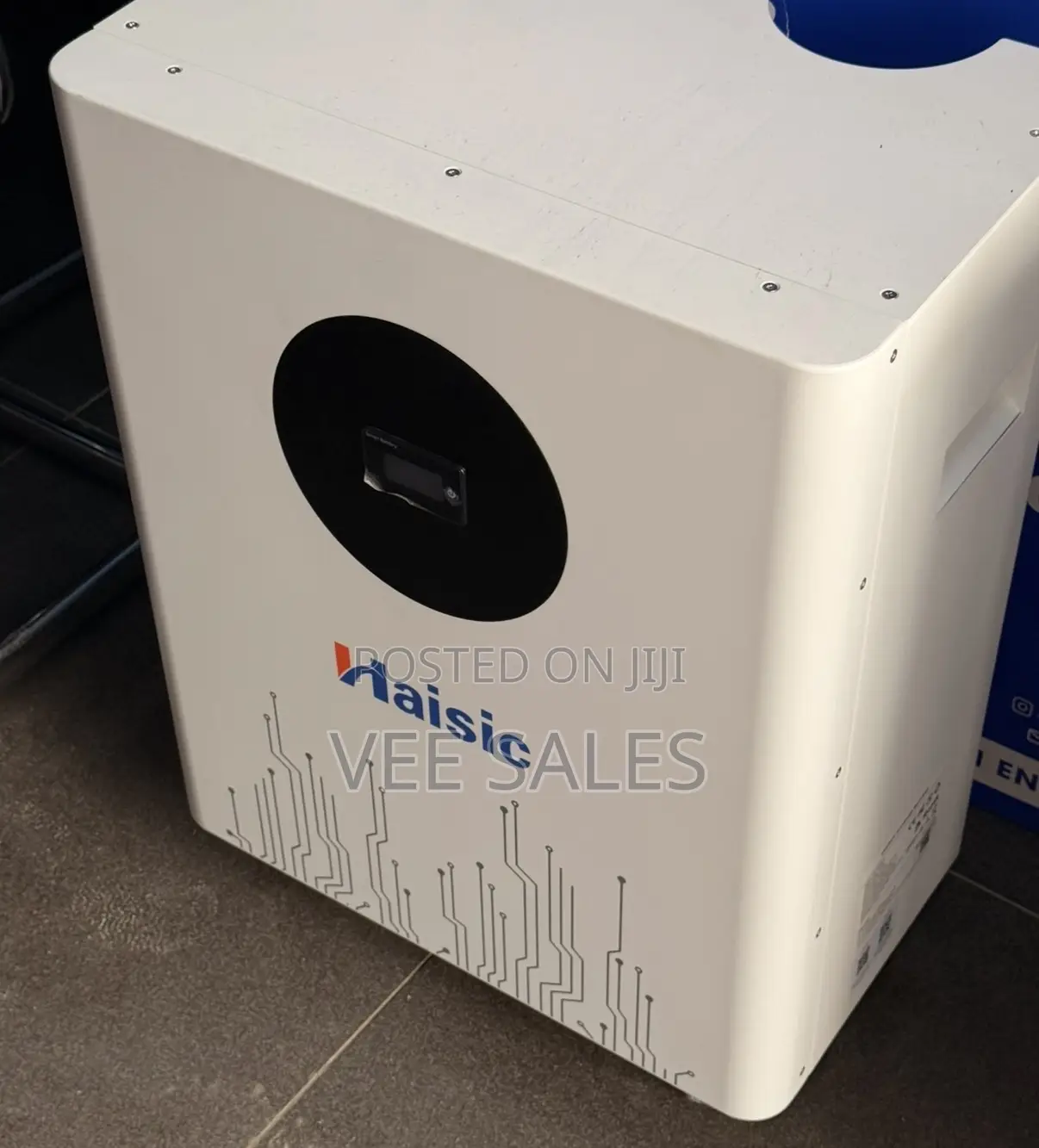 8kw Haisic Lithium Battery (White) Flat Yd