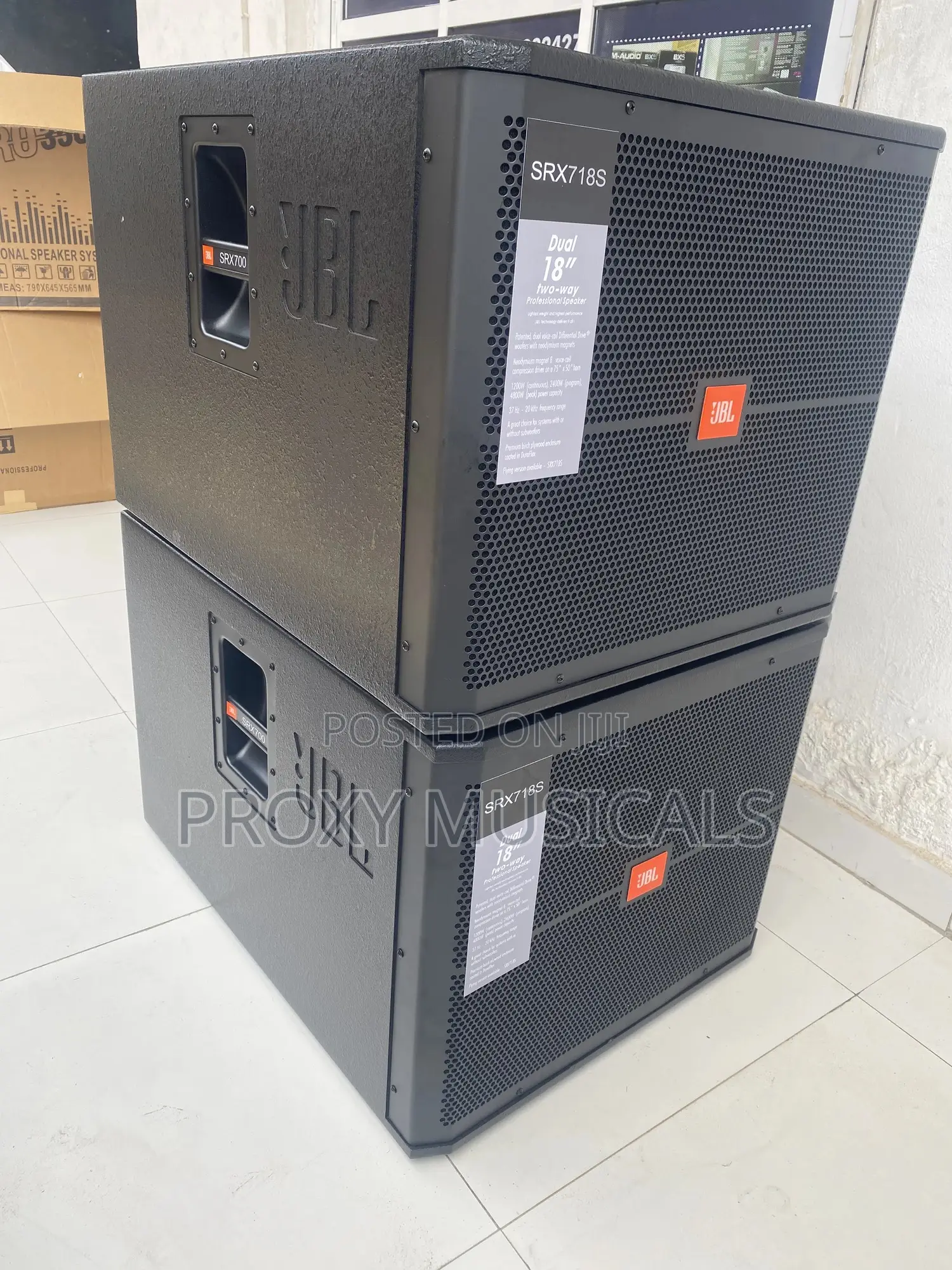 JBL Single Sub Speaker