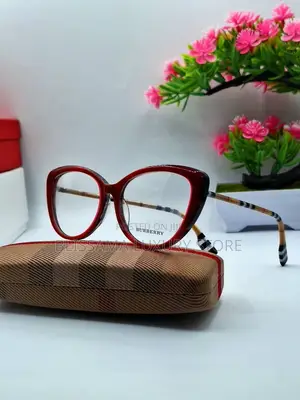 Burberry Luxury Female Transparent Glasses –Stylish Premium Quality