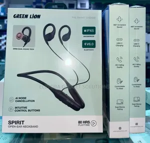 Green Lion Spirit Open Ear Neckband
