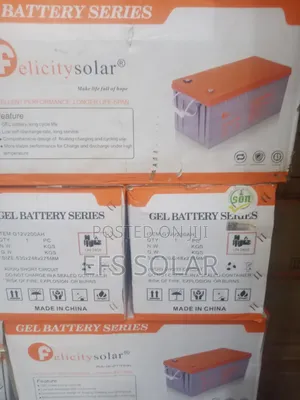 Felicity 200ahs 12v Dry Cell Battery