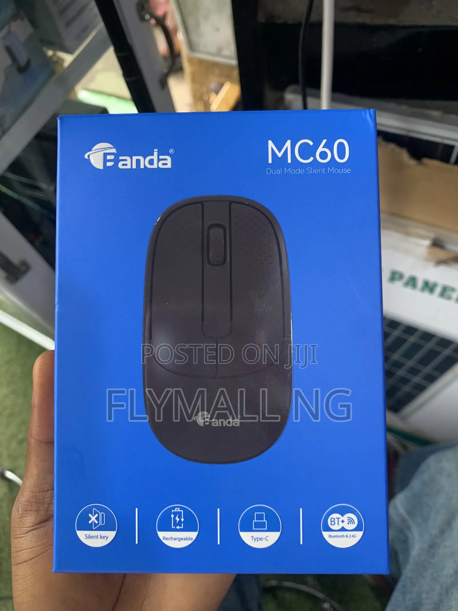 Banda Mc60 Dual-Mode Silent Wireless Mouse