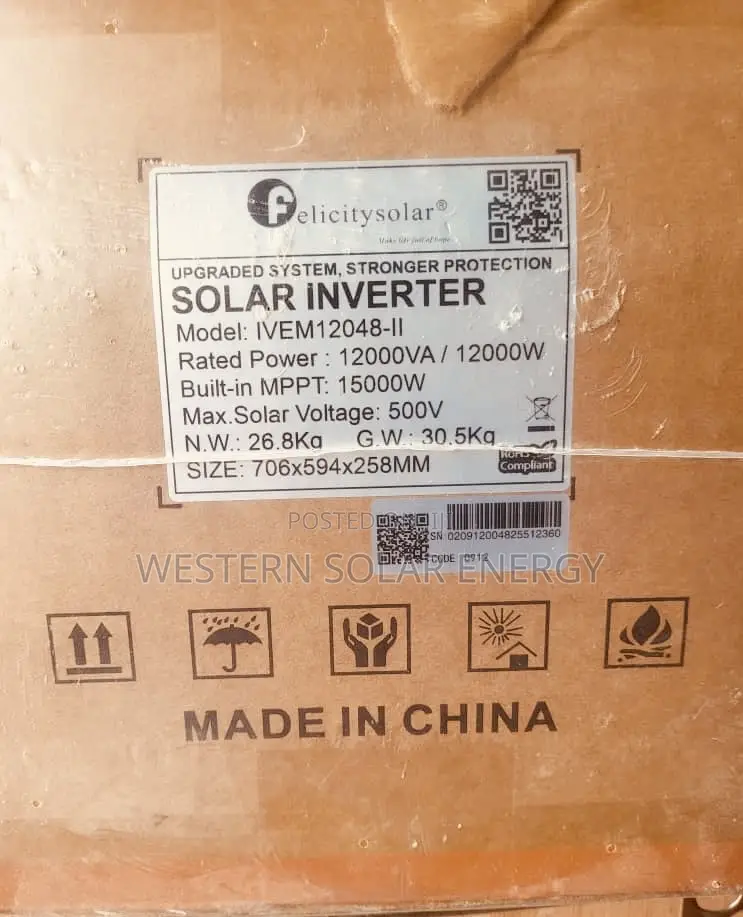 Felicity 12kva Solar Inverter