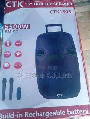 Ctk1505 15" Trolley Speaker