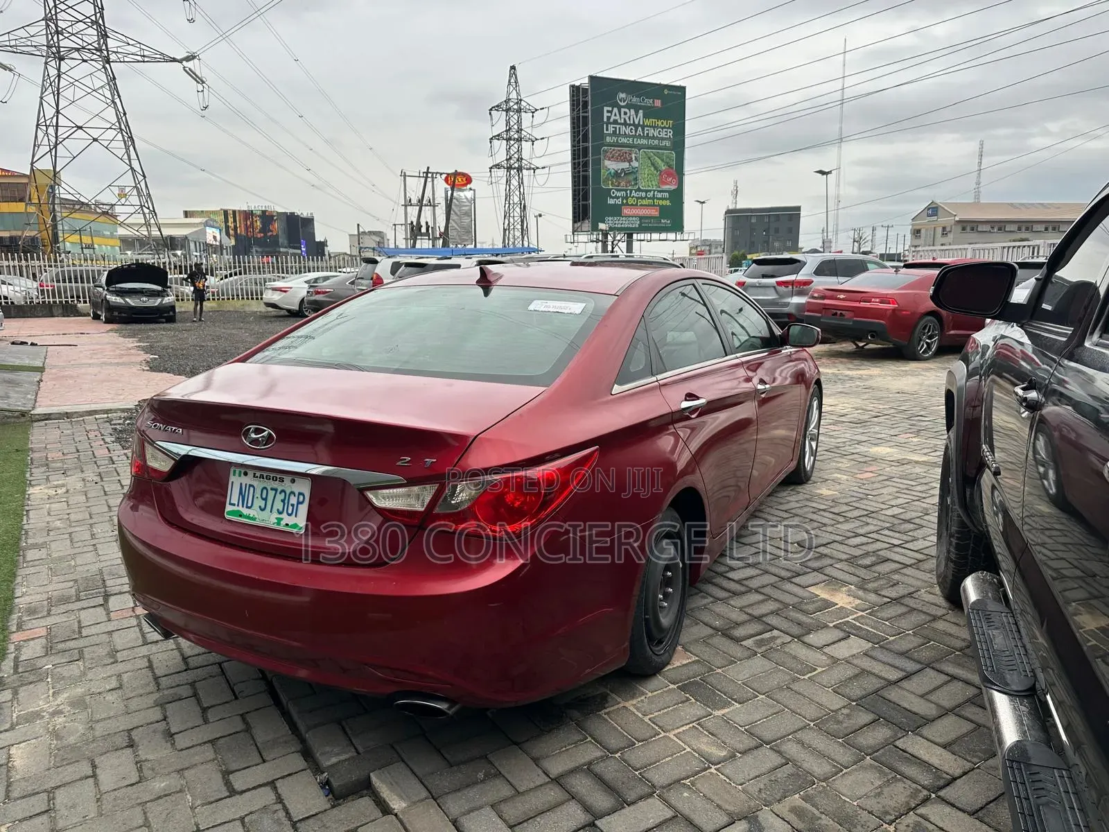Hyundai Sonata 2012 Red