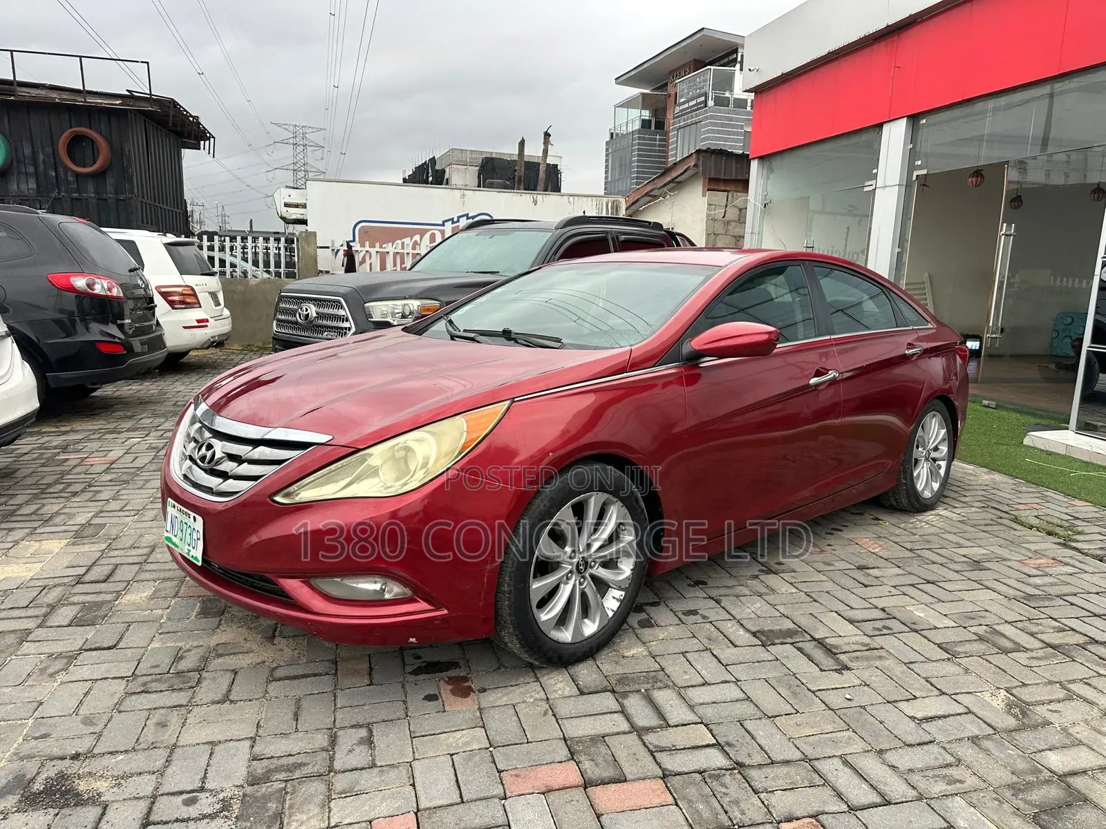 Hyundai Sonata 2012 Red