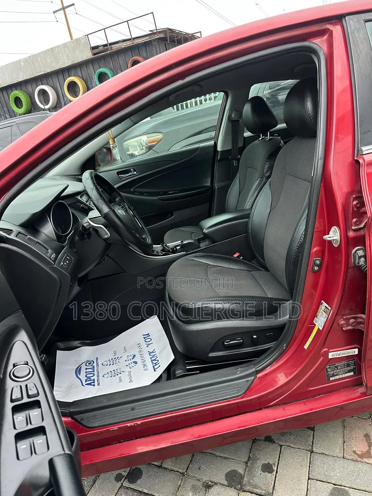 Hyundai Sonata 2012 Red