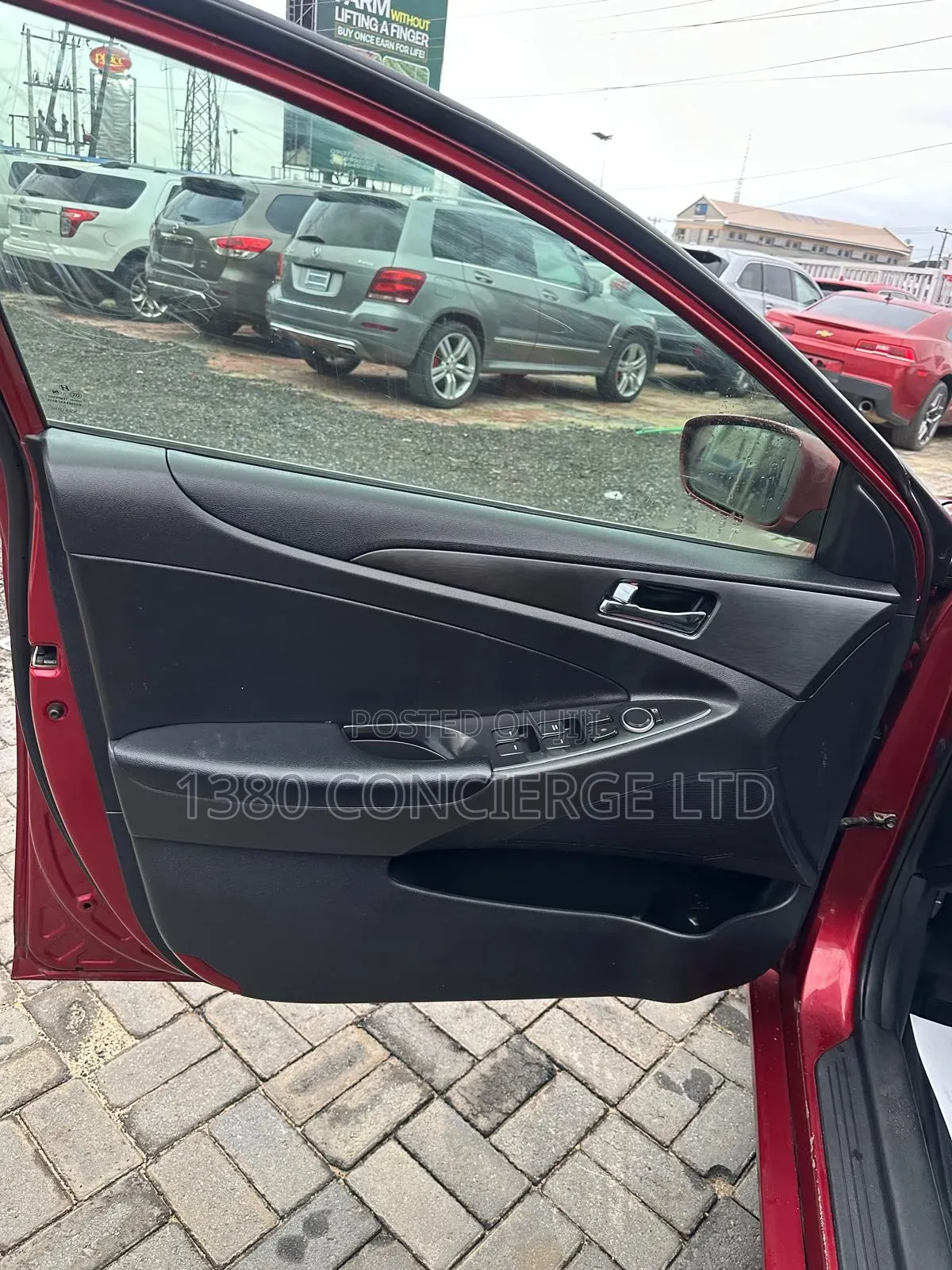 Hyundai Sonata 2012 Red
