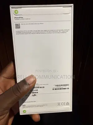 New Apple iPhone 16 Plus 128 GB Black