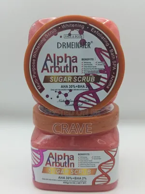 Dr Meinaier Alpha Arbutin Sugar Scrub 650g