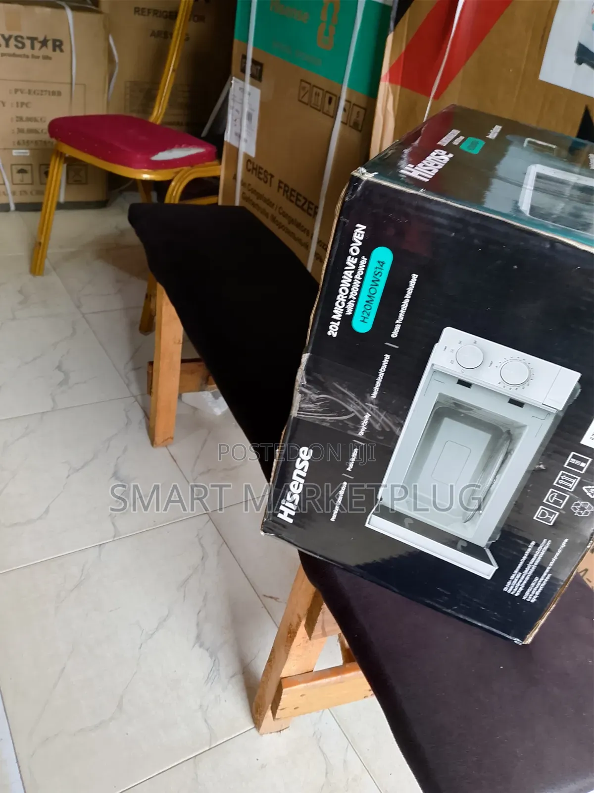 Original Hisense H20mows14 (20l) Manual Microwave