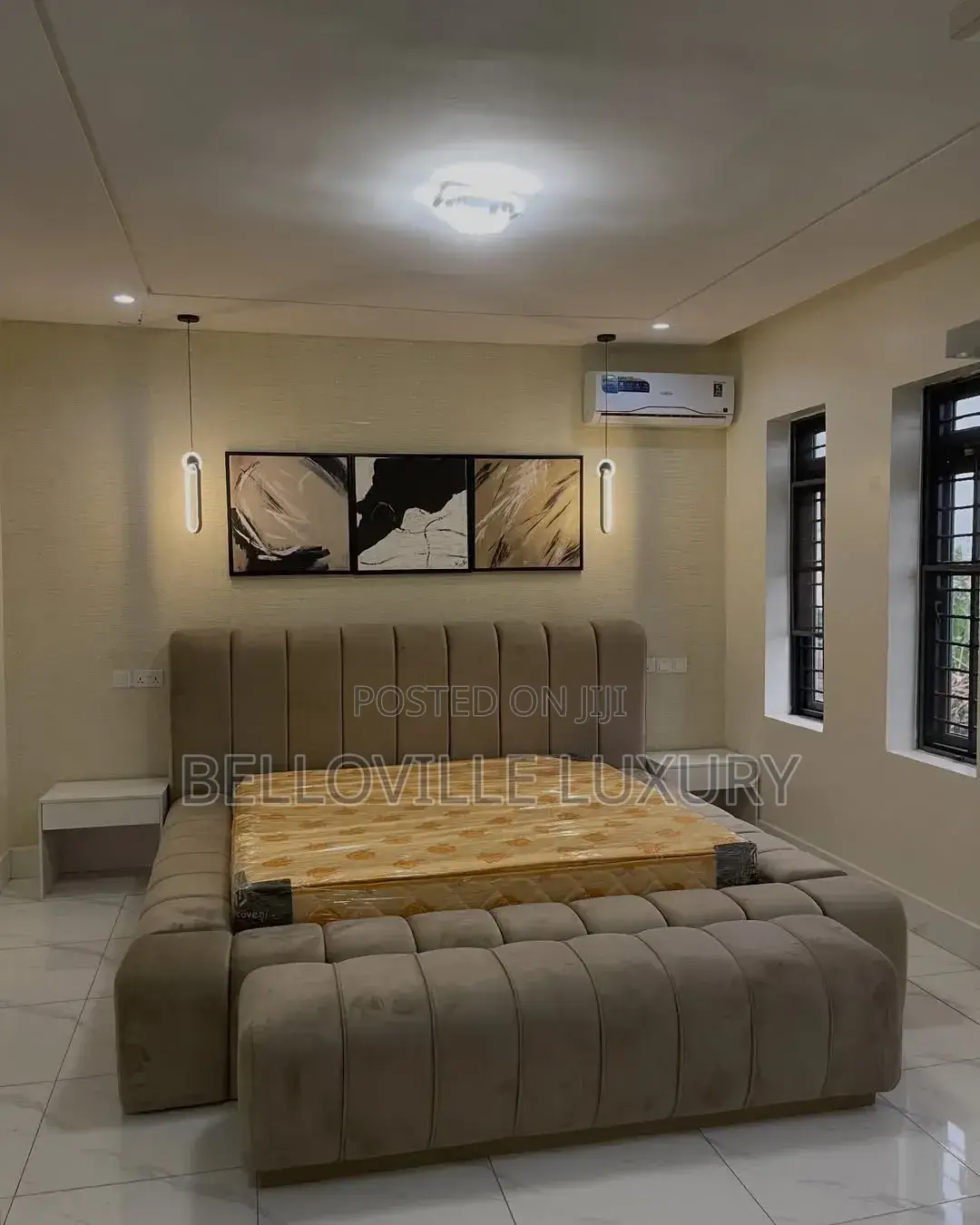 6 by 6 Full Set Bed Frame Available