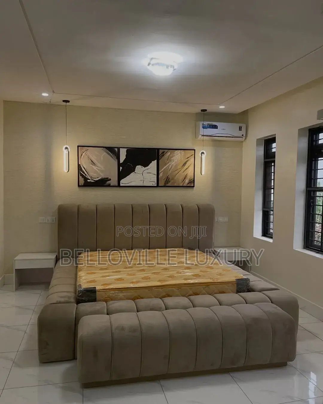 6 by 6 Full Set Bed Frame Available
