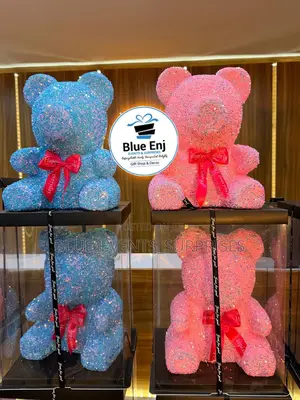 Glitter Rose Like Teddy Bear 40cm