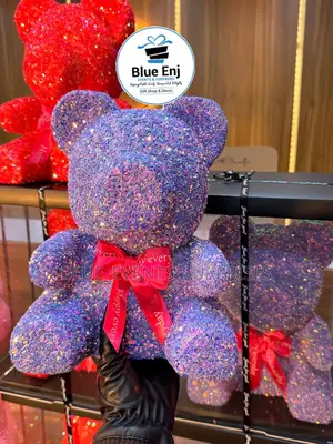 Glitter Rose Like Teddy Bear 40cm